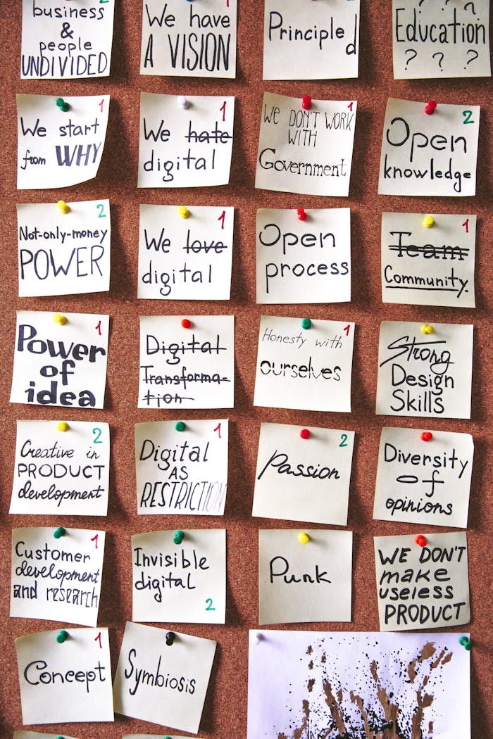 hero-img-01 Corkboard with inspiring notes and goals pinned, emphasizing creativity and innovation.